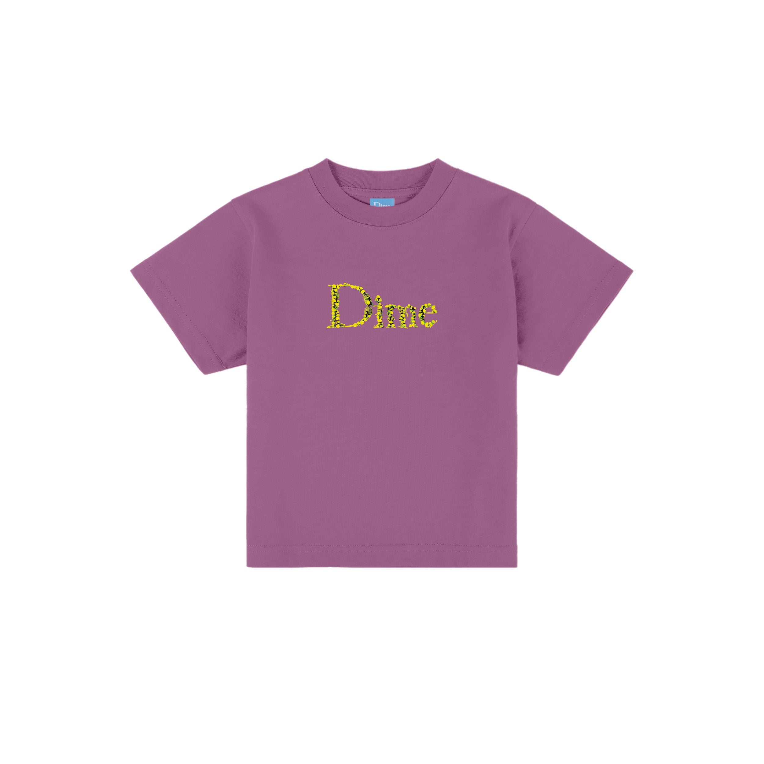 Dime Kids Classic Skull T-Shirt - Violet