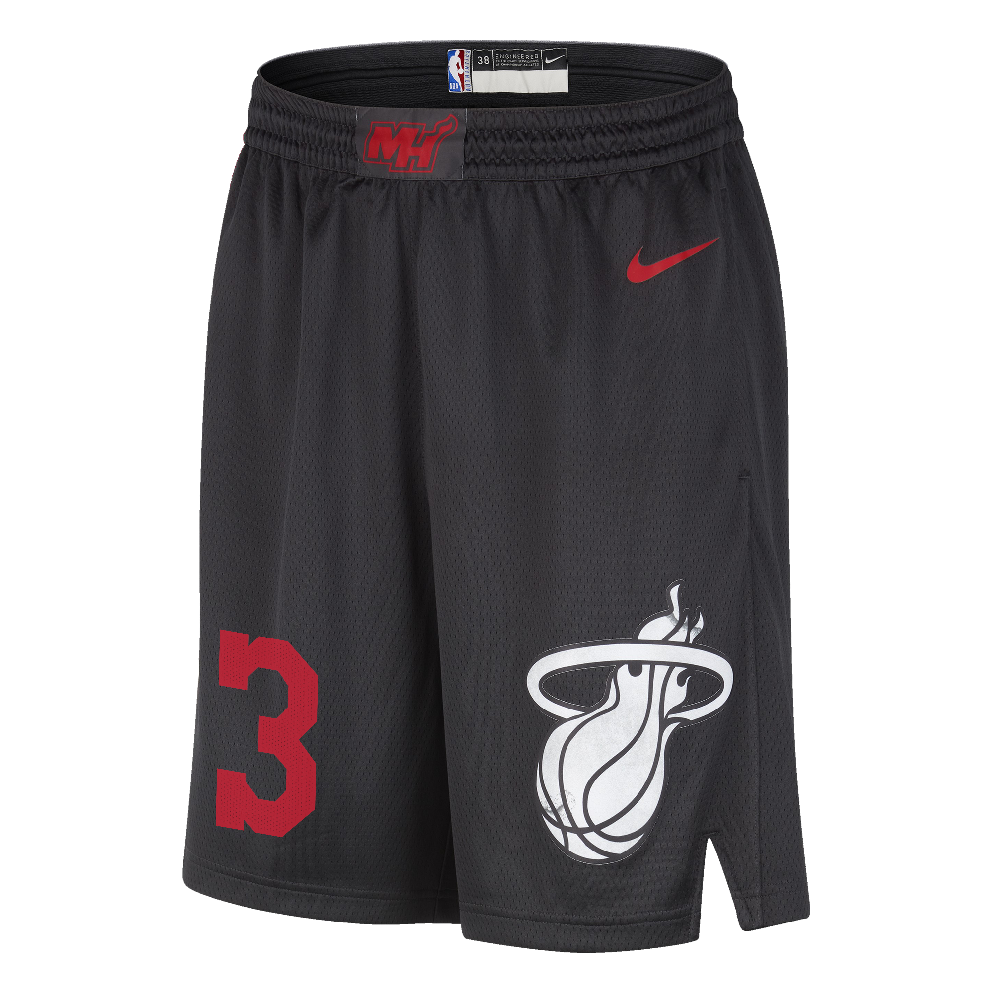 Dwyane Wade Nike HEAT Culture Youth Swingman Shorts