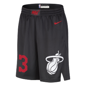 Dwyane Wade Nike HEAT Culture Youth Swingman Shorts