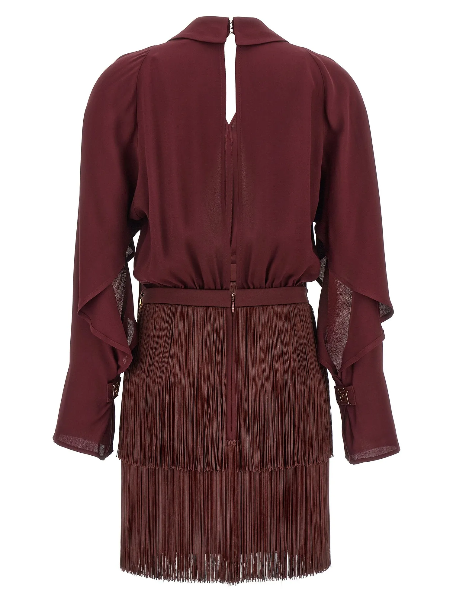 Elisabetta Franchi    Elisabetta Franchi Fringed Dress