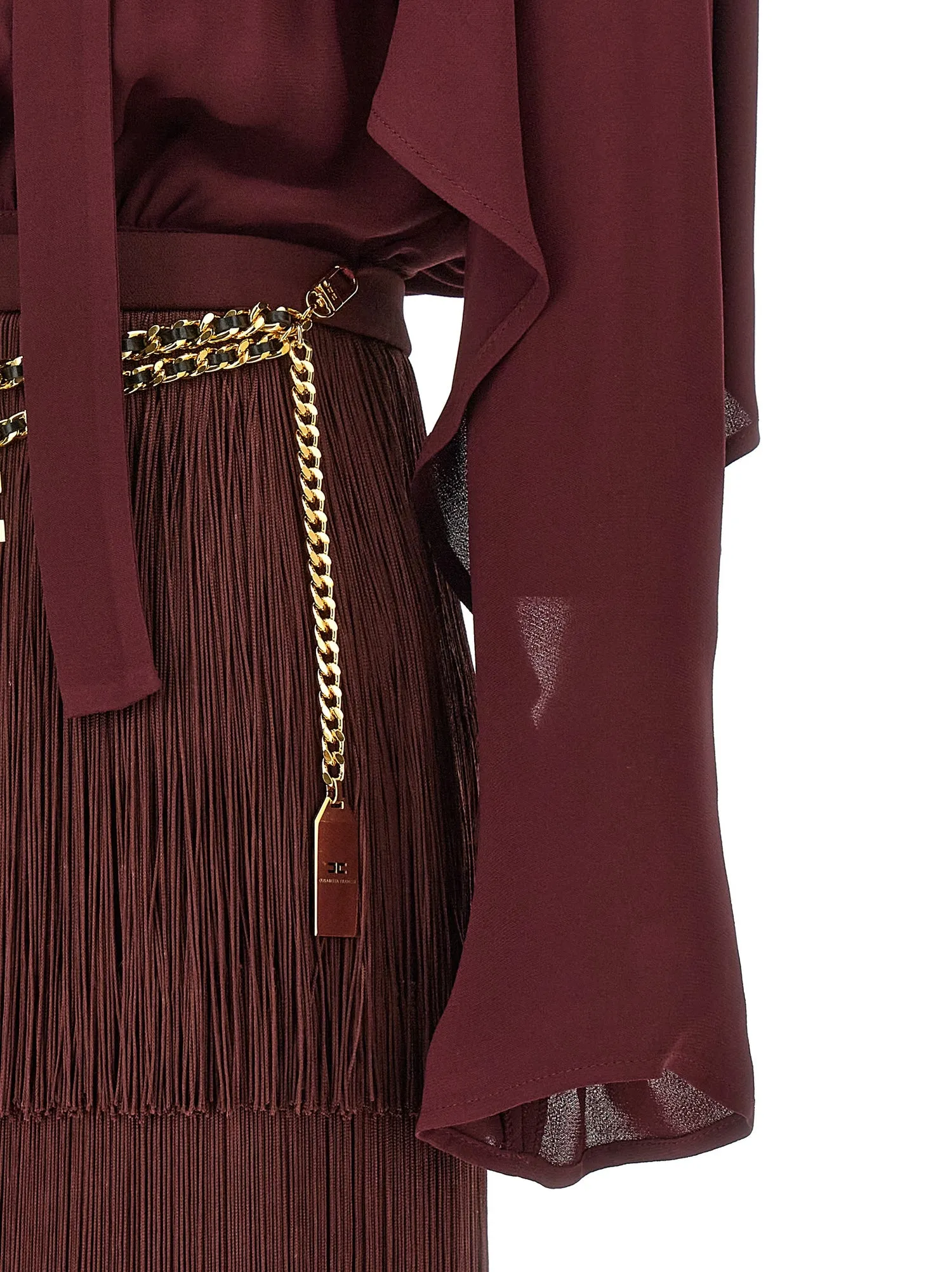 Elisabetta Franchi    Elisabetta Franchi Fringed Dress