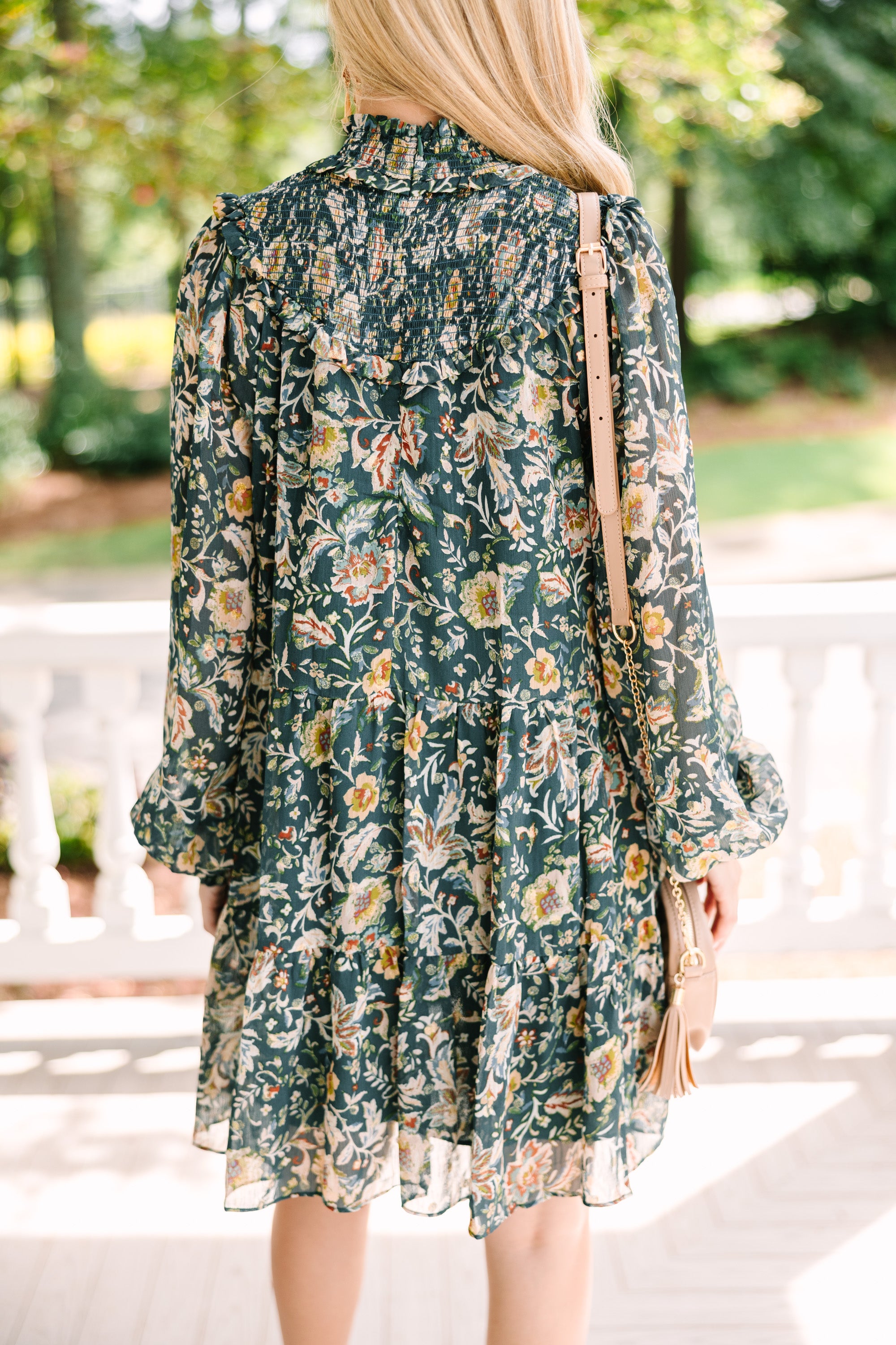 Fate: All A Dream Emerald Green Floral Dress