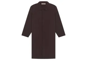 Fear of God Essentials Long Coat Plum