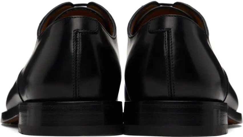 Ferragamo Black Giovanni Oxfords