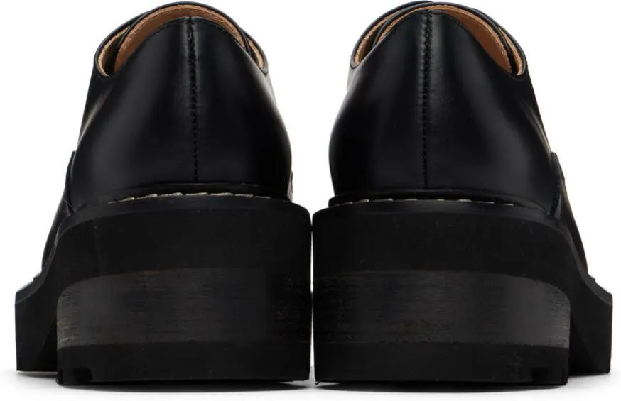 Gabriela Hearst Black Tera Brogue Oxfords