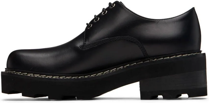 Gabriela Hearst Black Tera Brogue Oxfords