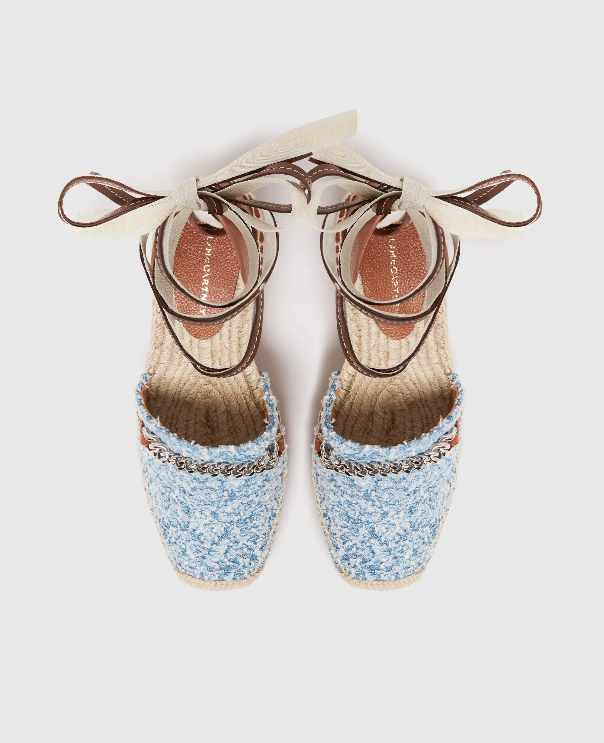 Gaia Bouclé Platform Espadrille Wedges