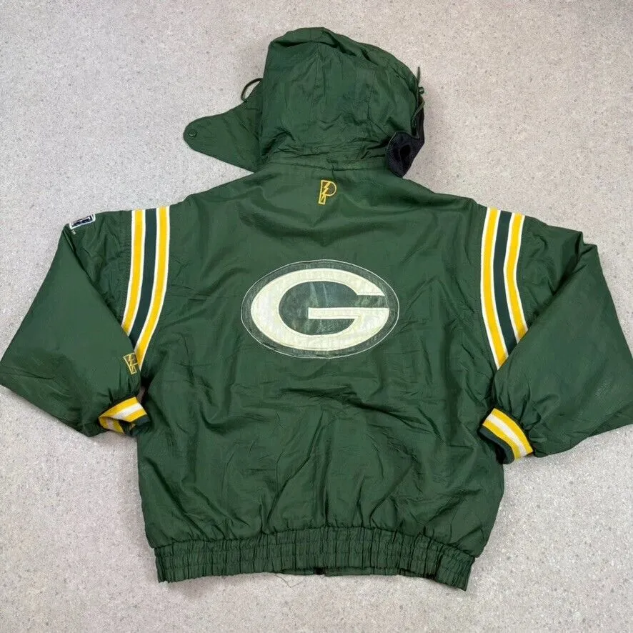 green bay packers pro sport puffer xl