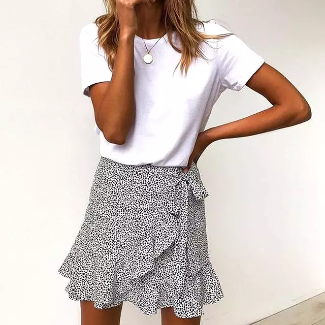 Happy Hour Leopard Mini Skirt