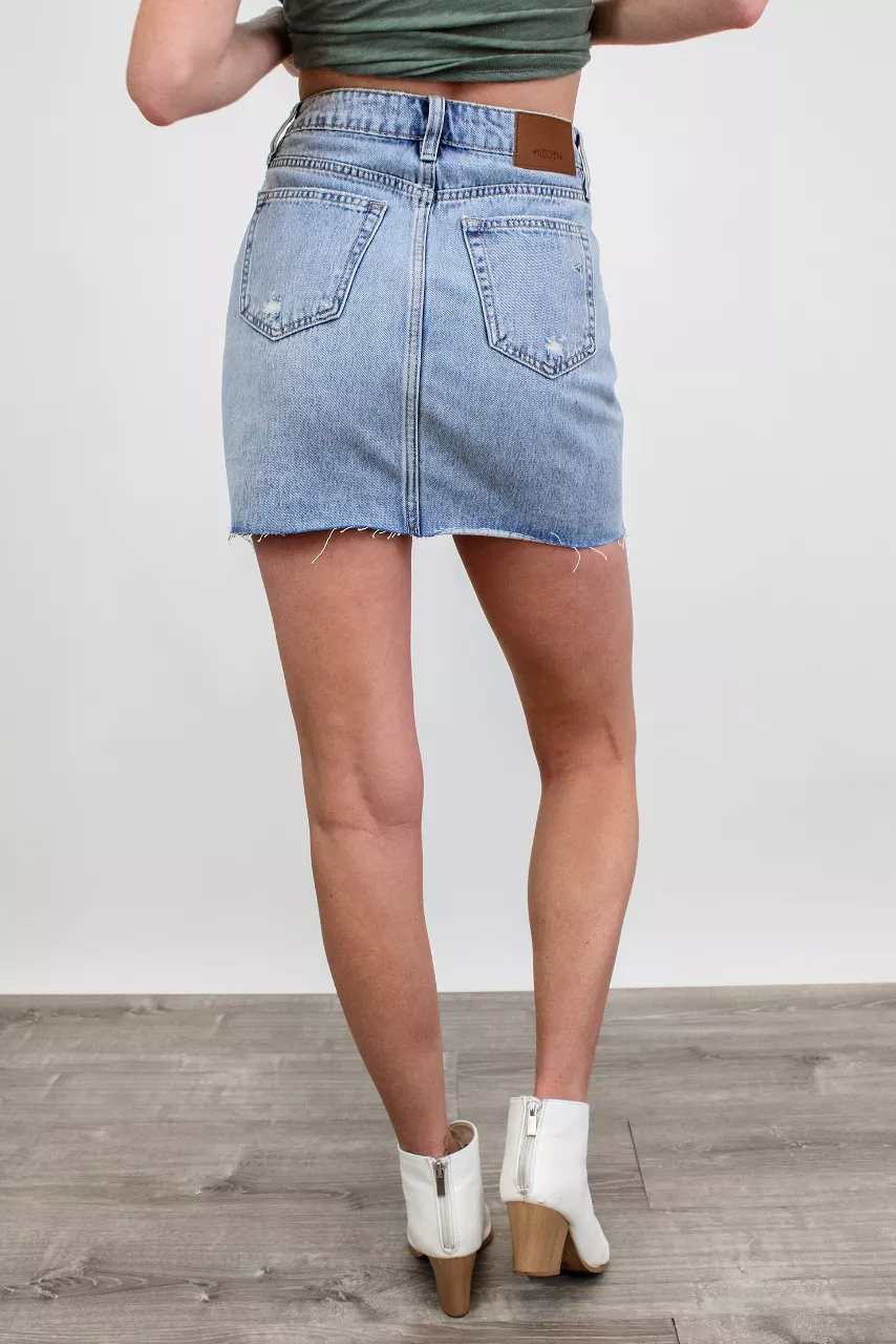 Hey Britney Denim Mini Skirt