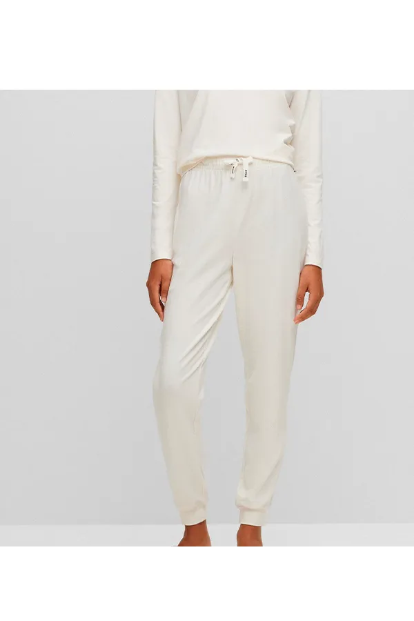 Hugo Boss Women Pyjamas Pants Soft Cotton White