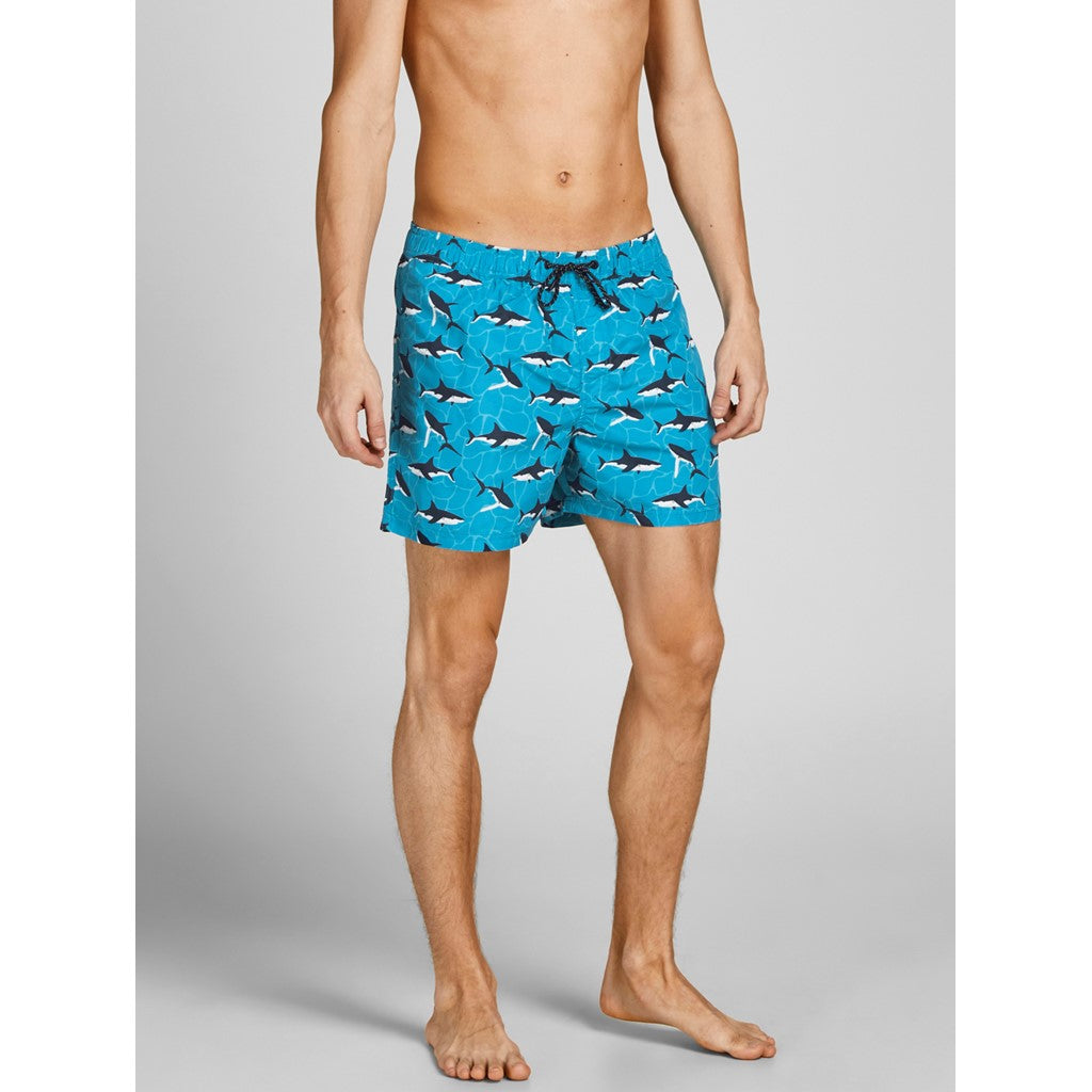 Jack & Jones Mens Animal Print Swim Shorts