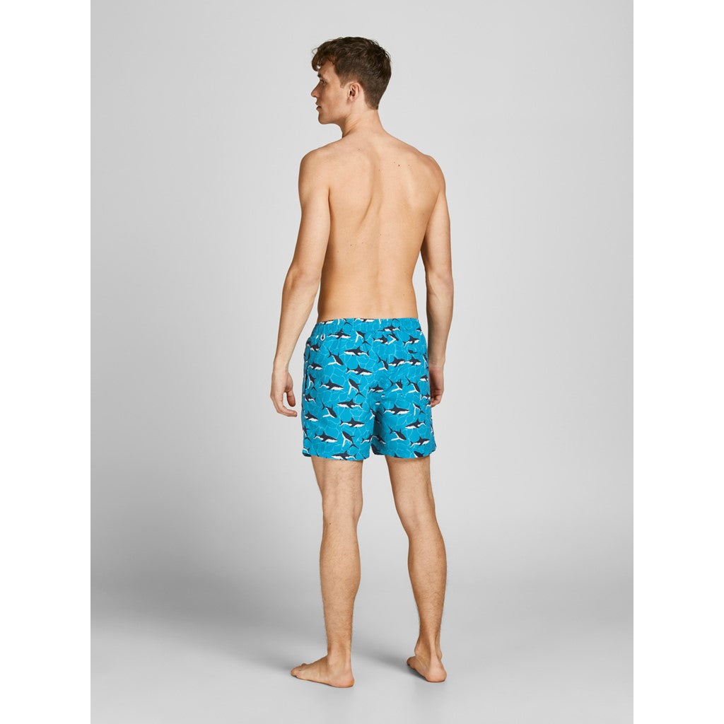 Jack & Jones Mens Animal Print Swim Shorts