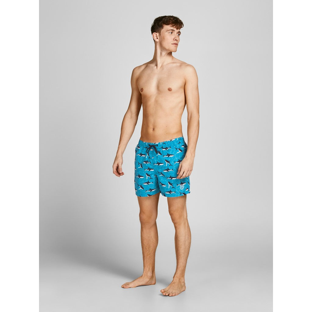 Jack & Jones Mens Animal Print Swim Shorts