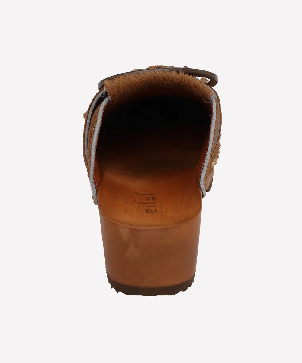 JEJIAbuckle front clogs 