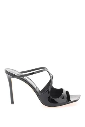 Jimmy Choo Anise 95 Mules   Black