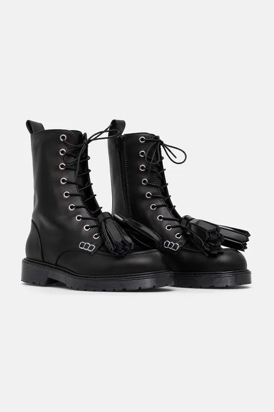 JW Anderson ankle boots Tassel women's black color ANW43001A