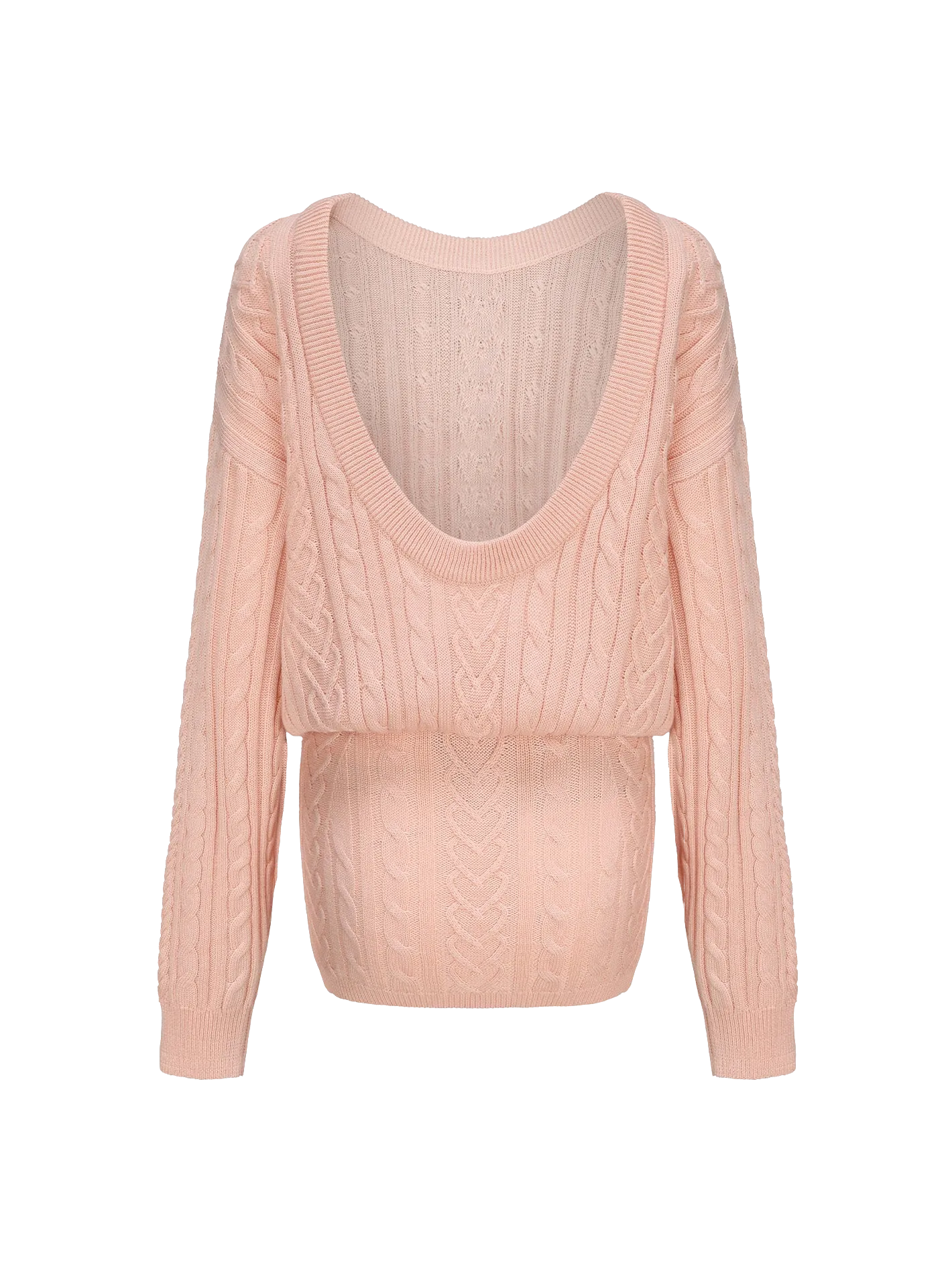 Kendall Knit Dress (Peach)