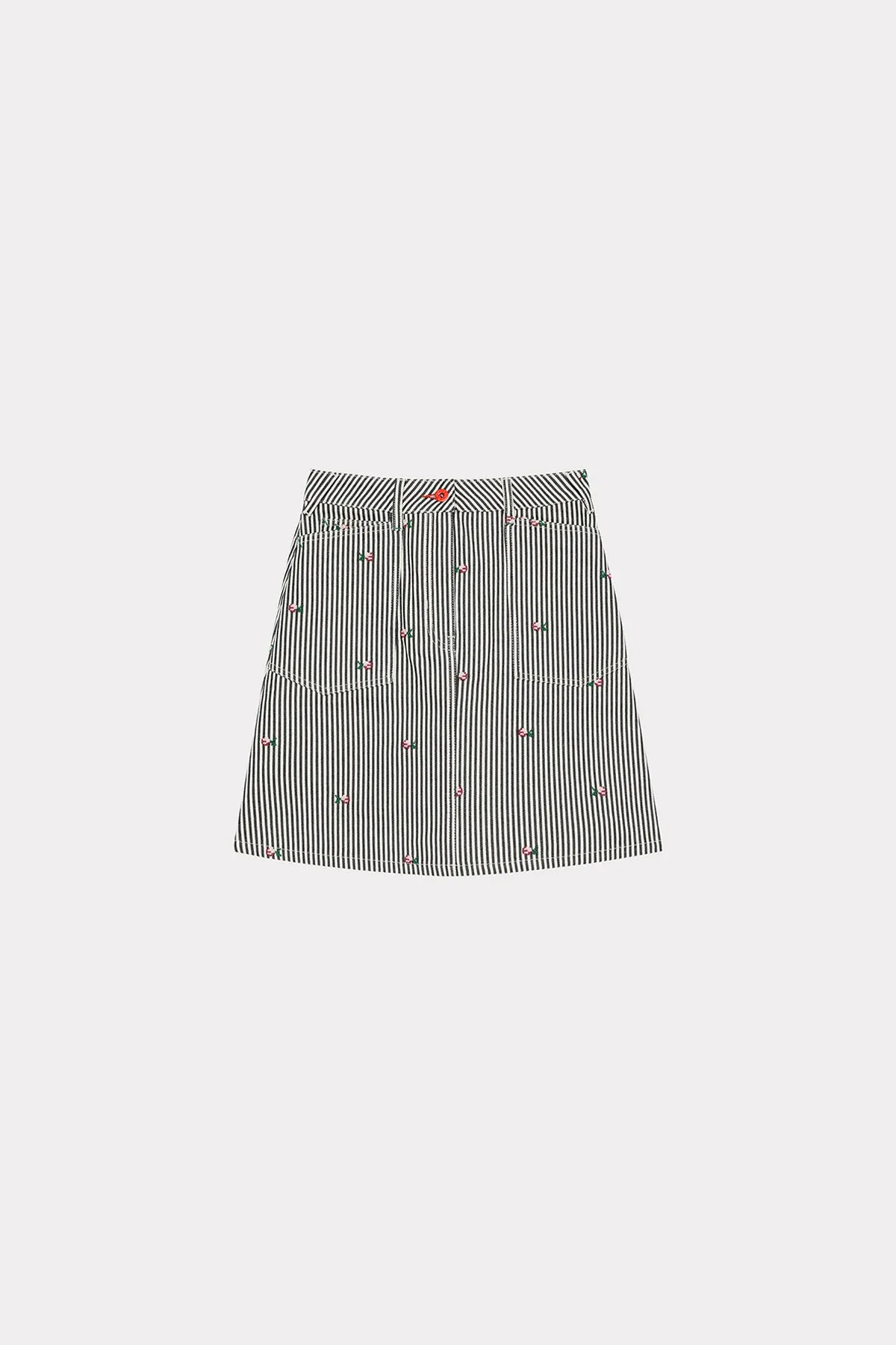 KENZO | RINSE STRIPE DENIM SKIRT