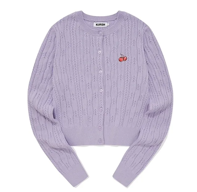 KIRSH  |Cotton Logo Cardigans