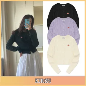 KIRSH  |Cotton Logo Cardigans