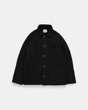 Knit Work Coat - Black