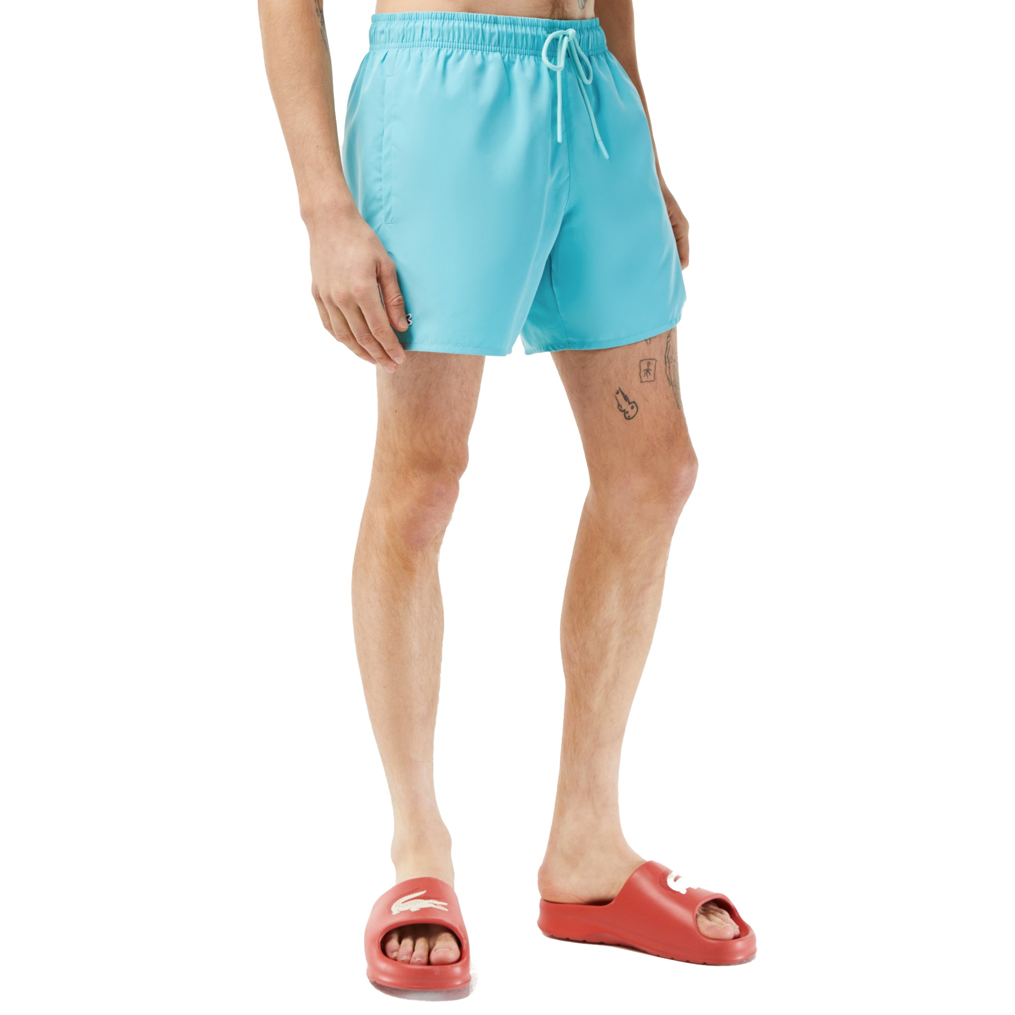 Lacoste Light Quick Dry Swim Shorts MH6270 - Littoral Turquoise