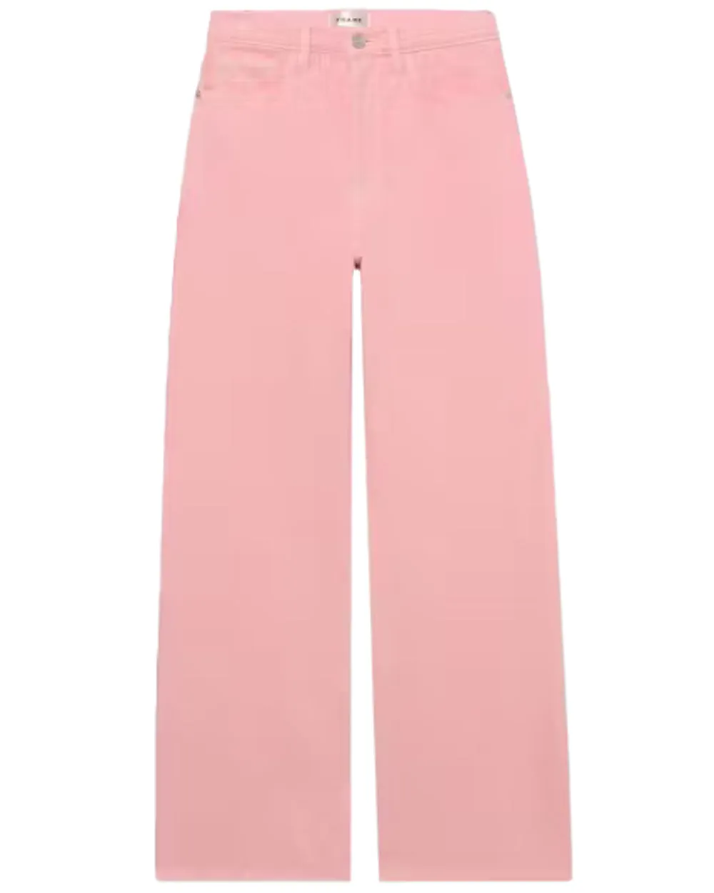 Le Jane Wide Crop Jean in Washed Dusty Pink