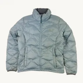 Light Blue 90s The North Face 550 Series Puffer Jacket Coat (M)