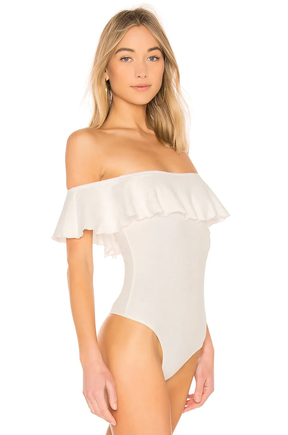 Lovers + Friends Smith Off Shoulder Bodysuit