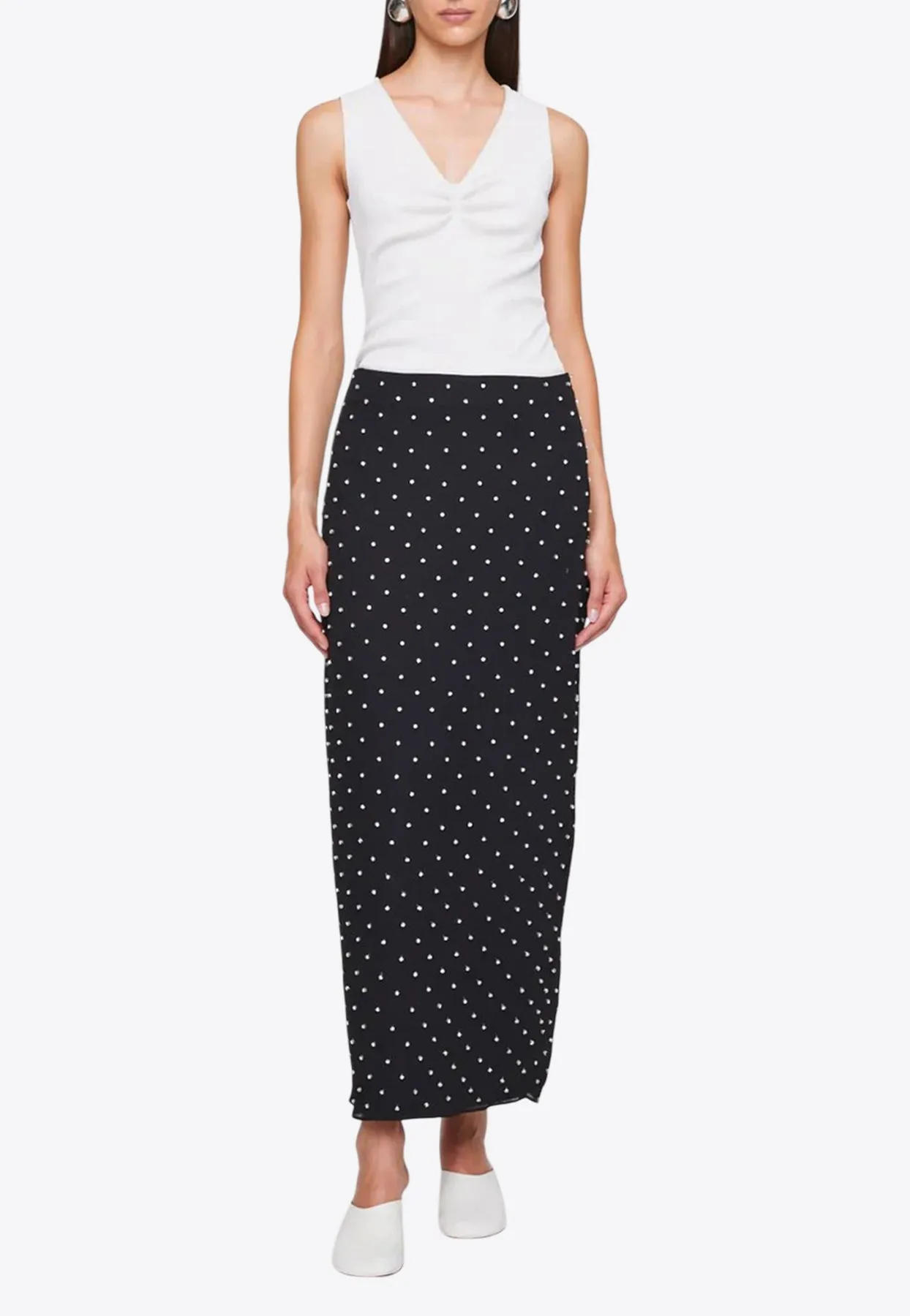 Lucy Crystal Embellished Maxi Skirt