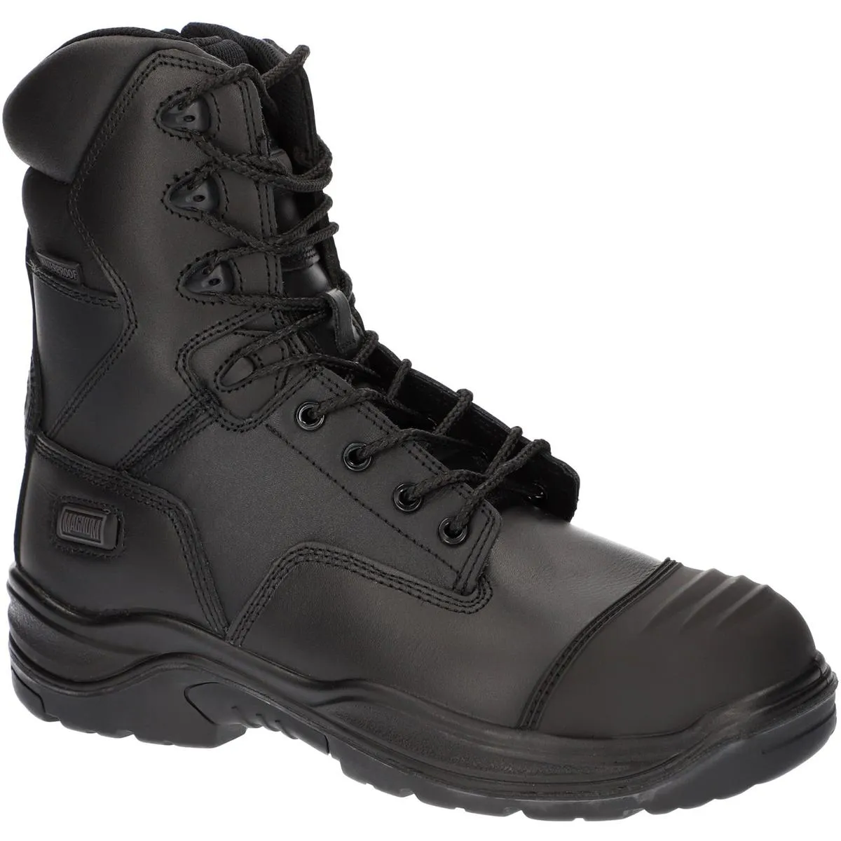 Magnum Rigmaster Side-Zip Uniform Safety Boot Black