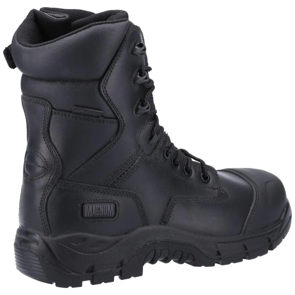 Magnum Rigmaster Side-Zip Uniform Safety Boot Black