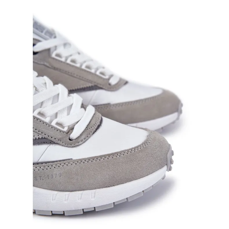 Men's sports shoes Big Star KK174021 White-Gray grey