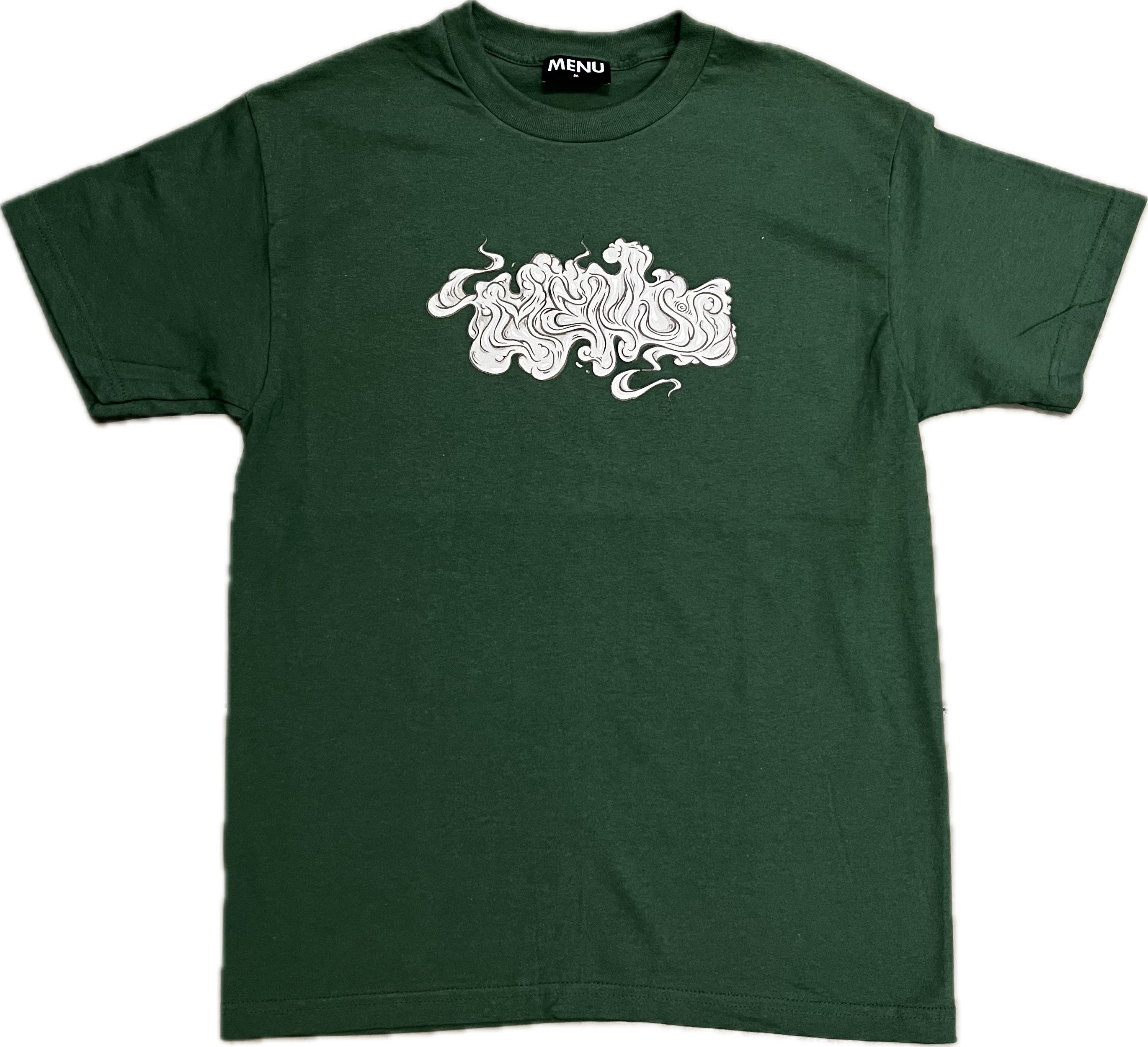 Menu Smokey T-Shirt - Forest Green