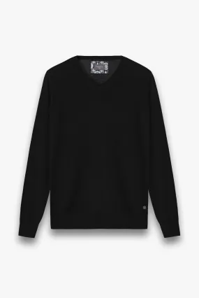 Merino's Blend Man Sweater Black