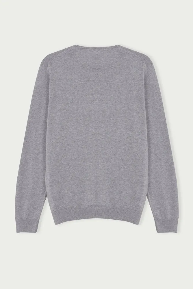 Microfiber Man Sweater Grey