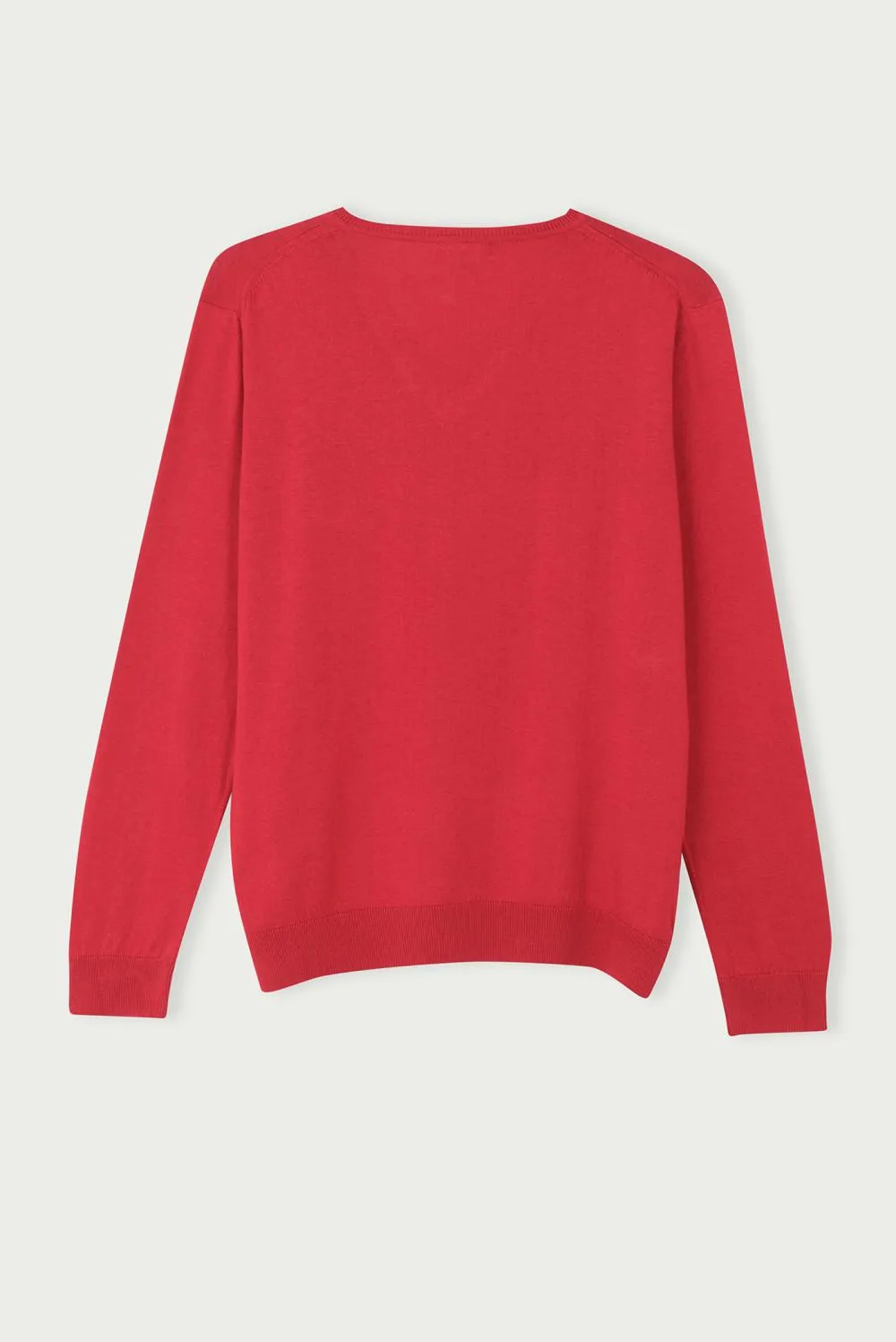 Microfiber Man Sweater Red