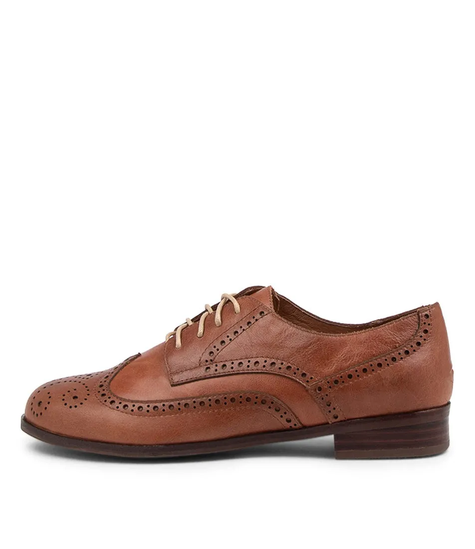 MIDAS Quanta Walnut Leather Brogues