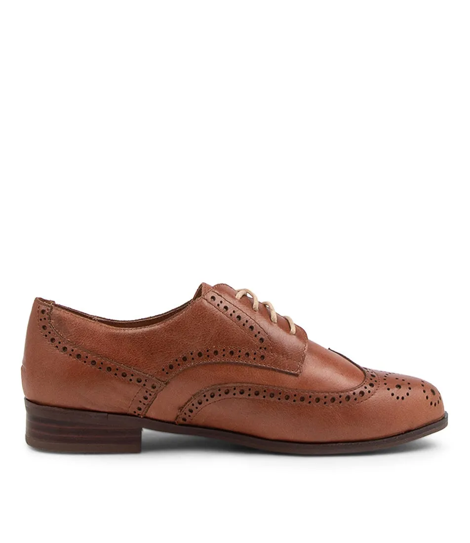 MIDAS Quanta Walnut Leather Brogues