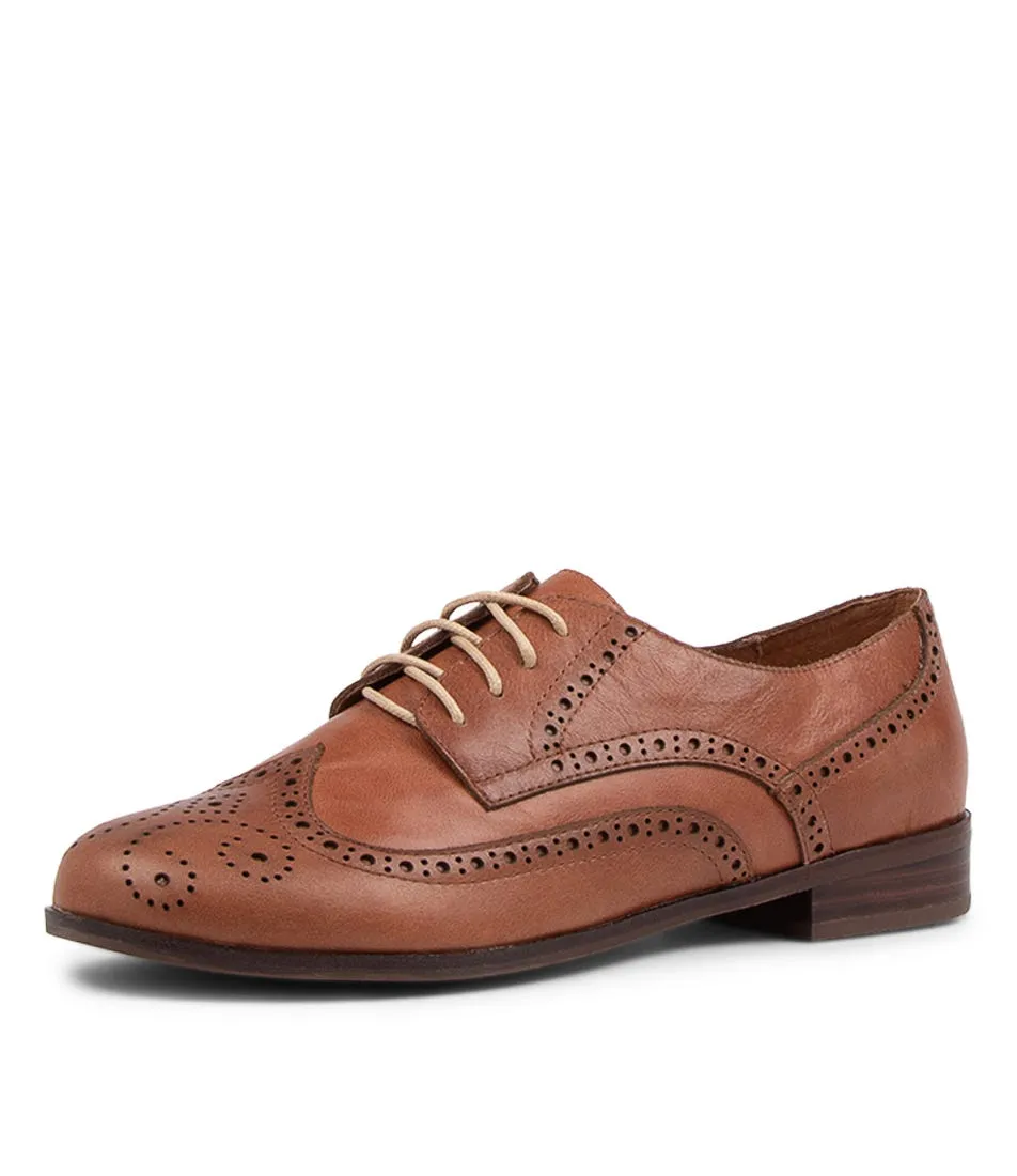 MIDAS Quanta Walnut Leather Brogues