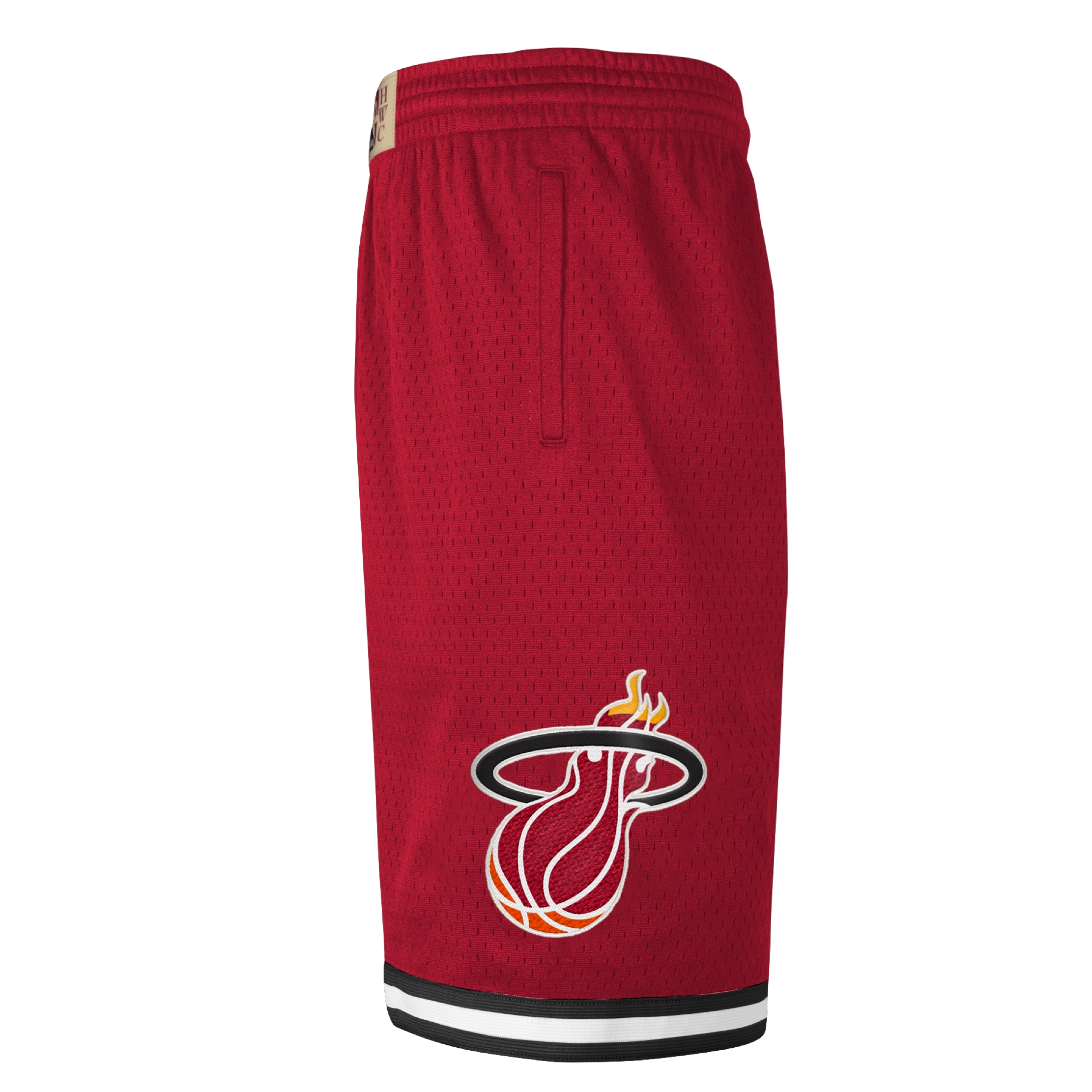 Mitchell & Ness Miami HEAT HWC Red Swingman Youth Shorts