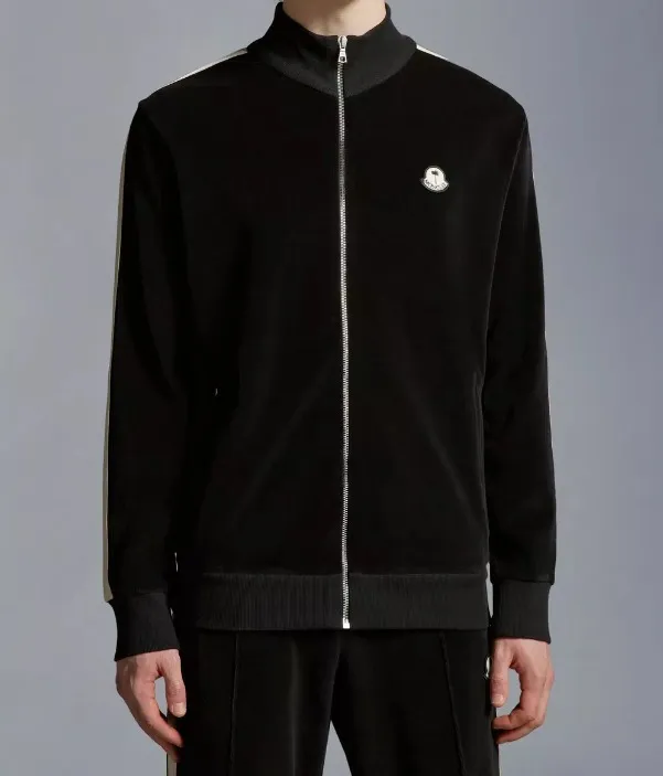 MONCLER  |Chenille Zip-Up Sweatshirt