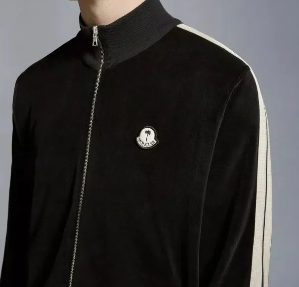 MONCLER  |Chenille Zip-Up Sweatshirt