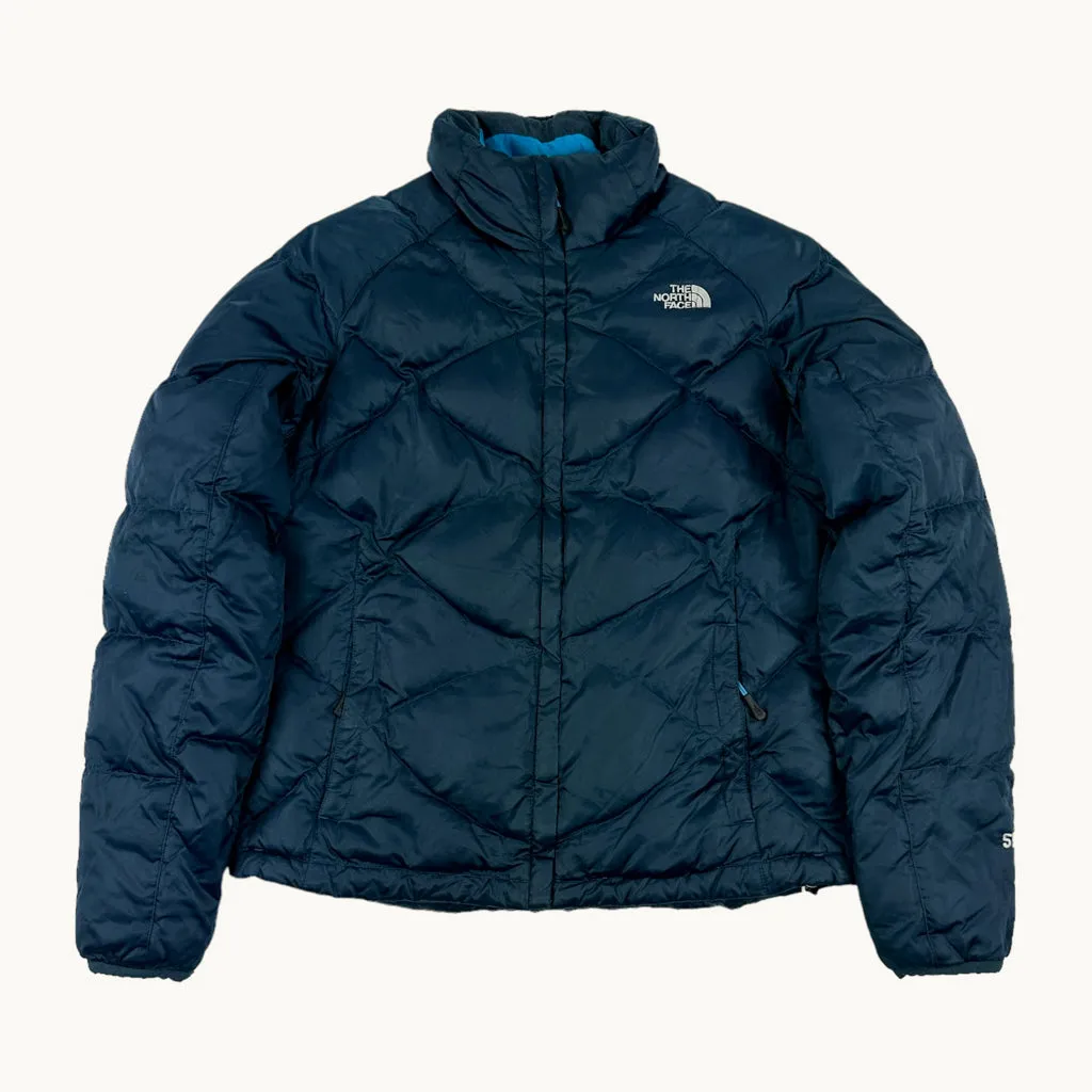 Navy Blue 90s The North Face 550 Series Puffer Jacket Coat (M)