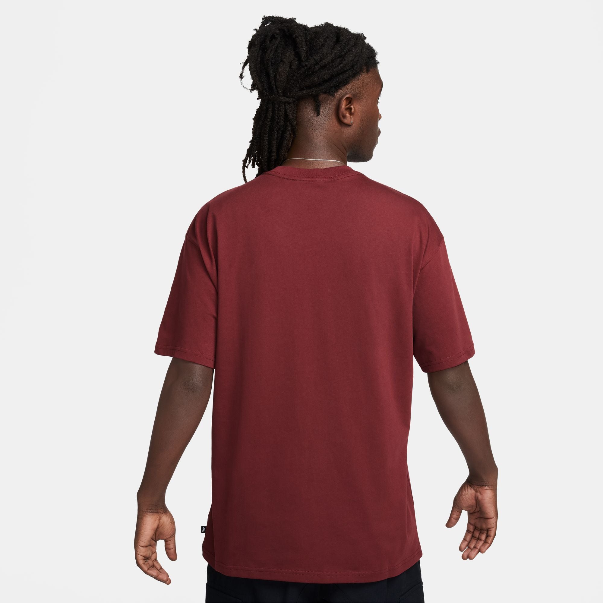 Nike SB Icon Logo Tee - Dk. Team Red