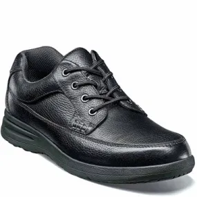 Nunn Bush 84694-007 CAM MOC TOE OXFORDS Black Tumbled