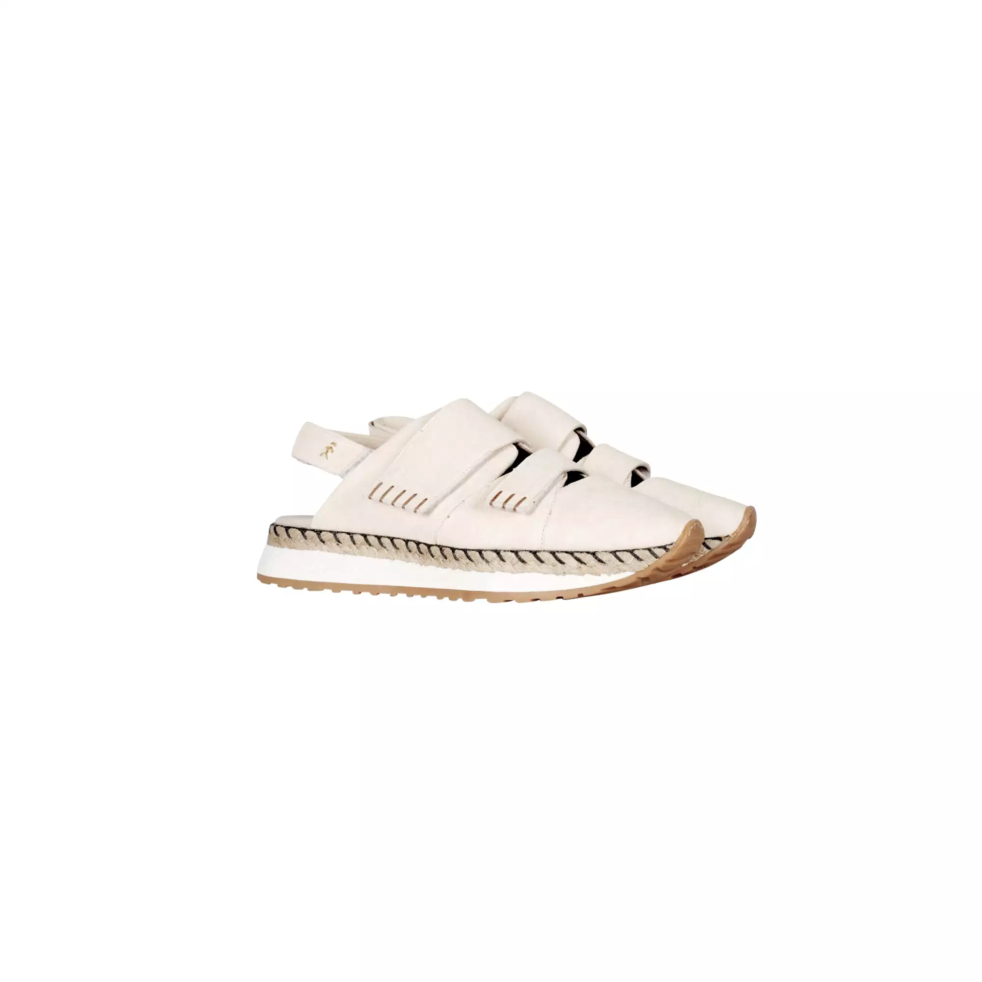 Open Back Sneaker Grattato chalk white