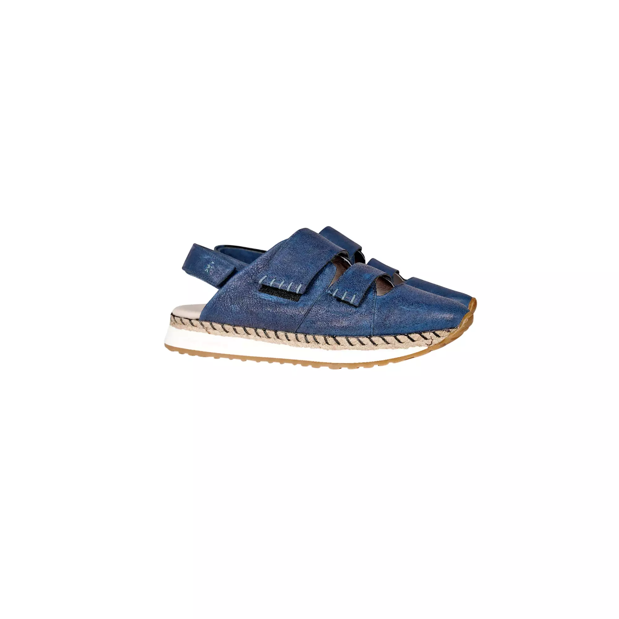 Open Back Sneaker Vegetal Wash Deep Blue