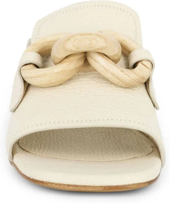 Pedro Garcia Umita leather mules Neutrals